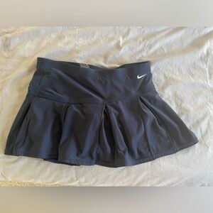 Navy blue Nike pleated tennis skirt
